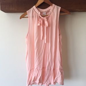 pink blouse